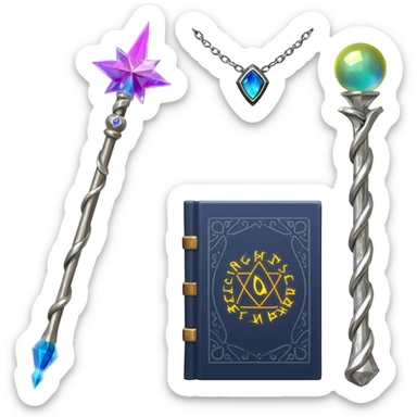 items for creating magic sticker