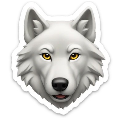 alpha wolf sigma emoji sticker