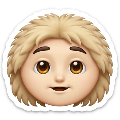 Eyebrow Emoji sticker