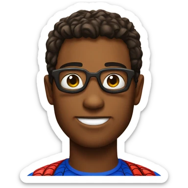 spiderman profile picture emoji style ios sticker