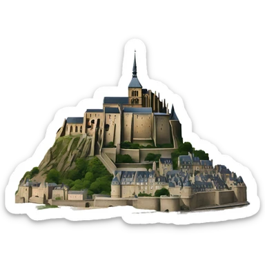 Mont-St-Michel sticker