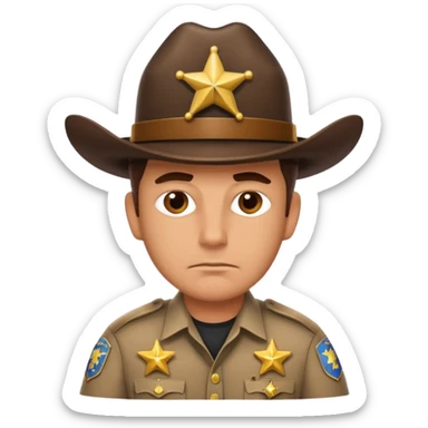sheriff sticker