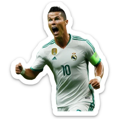 Ronaldo sui celebration sticker
