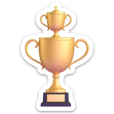 Winner's Cup trophy sticker