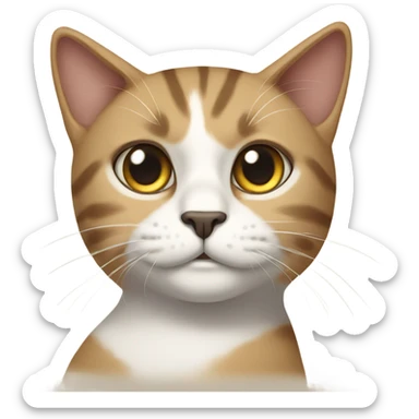 Greece Mediterranean cat sticker