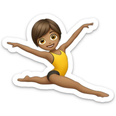 Gymnastique rythmique sticker