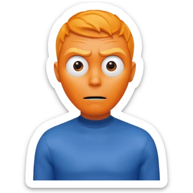 Fear from the Inside Out movie sticker