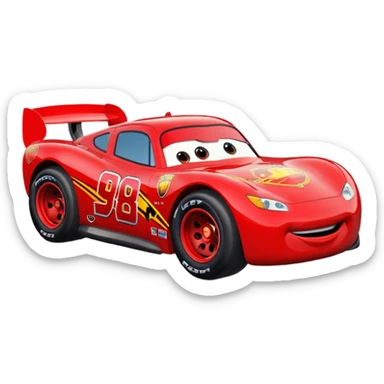lightning mcqueen sticker