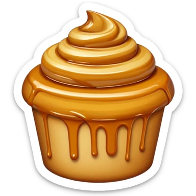 Vanilla caramel  sticker