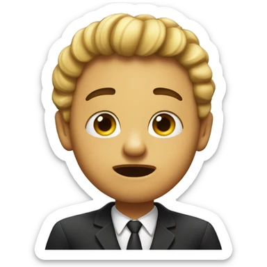 Judgmental finger wag sticker