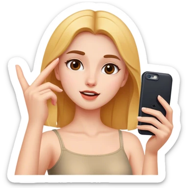 Selfie Girl  sticker
