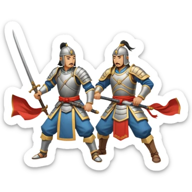 qing empire expanding into mongolia for defense sticker