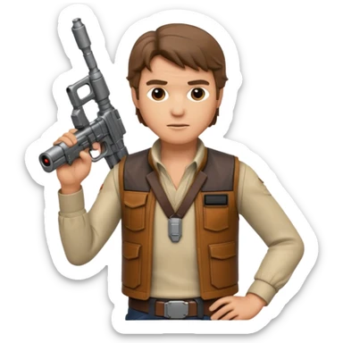 Han solo sticker