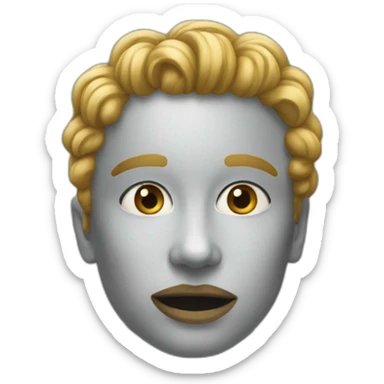 La passe-miroir sticker