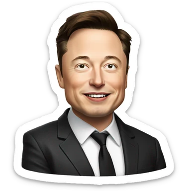 Elon musk sticker