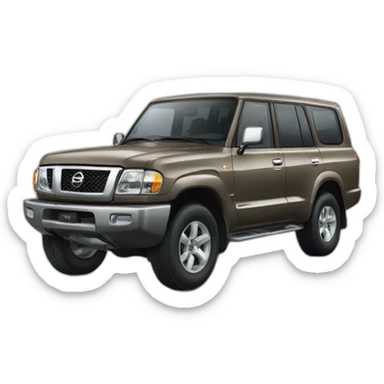Nissan patrol sticker