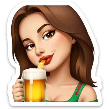 Cerveza Drinker sticker