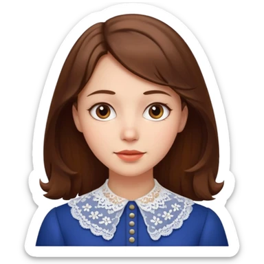 1600's european female sticker