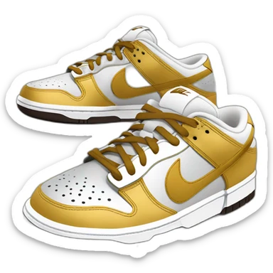 Nike dunk low sticker