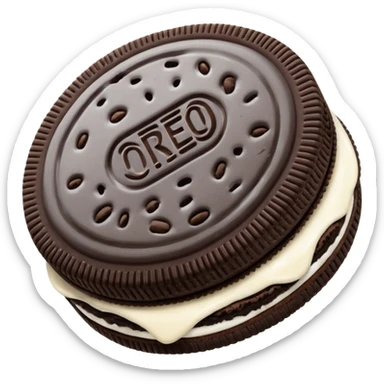 A oreo sticker