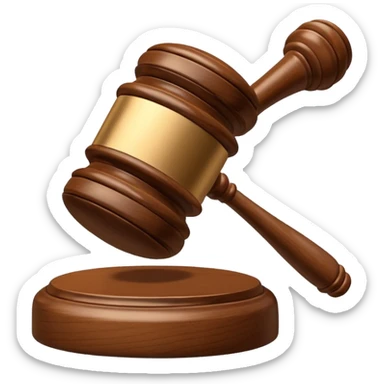 Gavel sticker