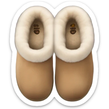 UGG slippers  sticker