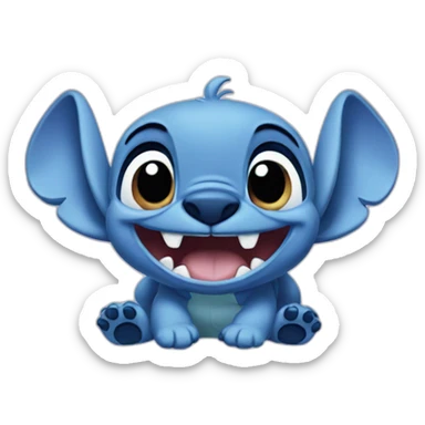 Stitch Disney cœur  sticker