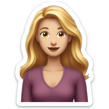 Coeur rouge  étoile sticker