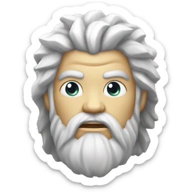 zeus lightning sticker