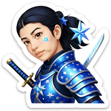 Celestial Samurai sticker
