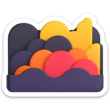 movie streaming app icon sticker