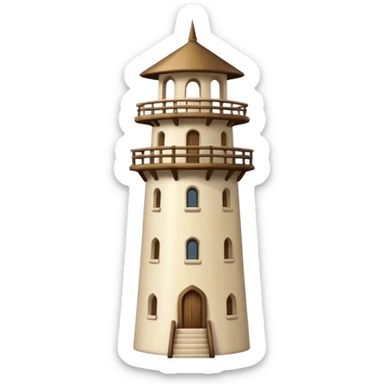 ivory watchtower sticker