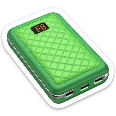 quilted full battery charge sticker