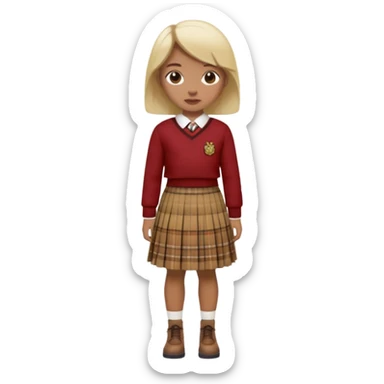 scotch skirt sticker