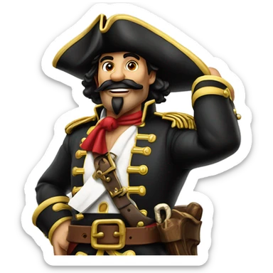 Captain Morgan (Captain Morgan Rum): Iconic-style Candid Likeness Pop Culture Character

A spirited pirate with a cocky pose, Captain Morgan symbolizes fun, adventure, and the bold spirit of the high seas in the rum world. sticker