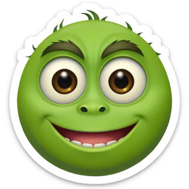 monsters inc mike sticker