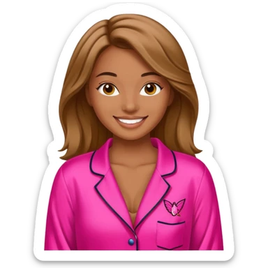 night suit victoria secret sticker