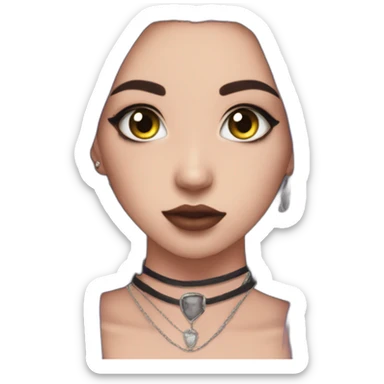 egirl piercings rpg sticker