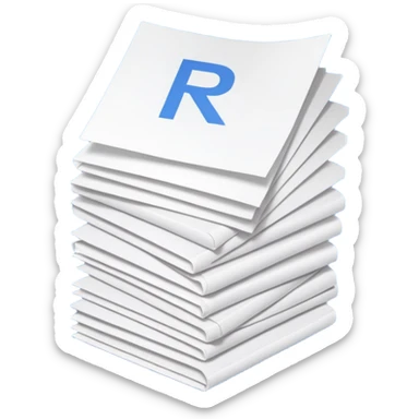 "RFC" letters (Requests for Comments) sticker