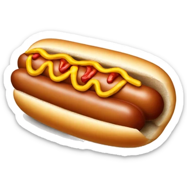 Hot Dog sticker