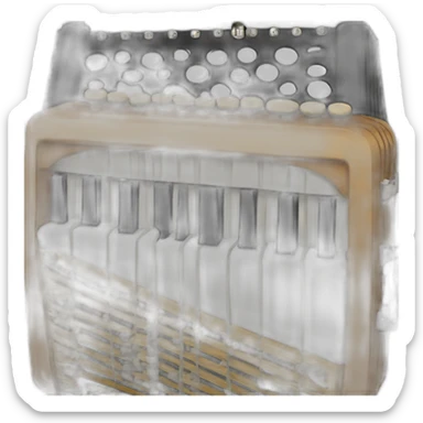 Balkan Accordion instrument sticker