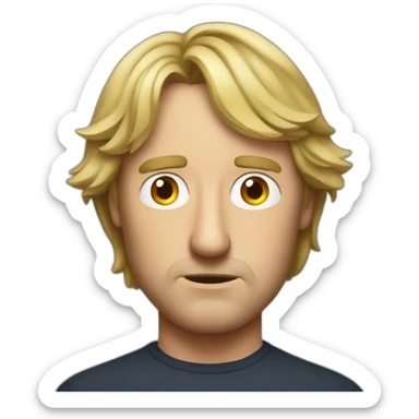 Owen Wilson serious sticker