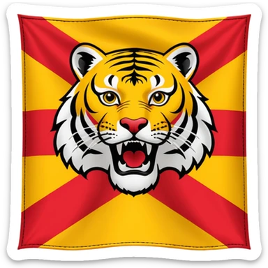 Tamil eelam libration tigers flag sticker