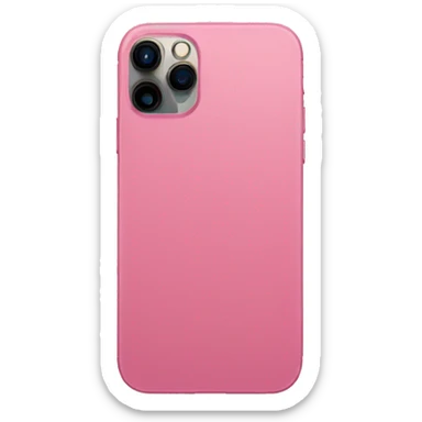 pink iphone 15 pro sticker