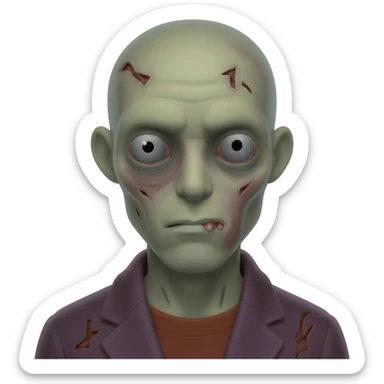 Zombie sticker
