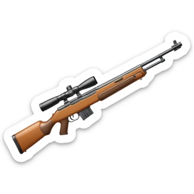 Rifle sticker