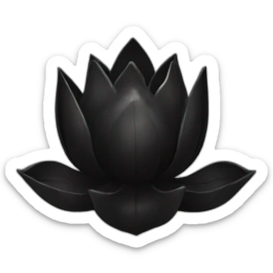 Black lotus mtg sticker