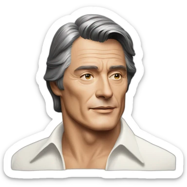 Alain Delon sticker