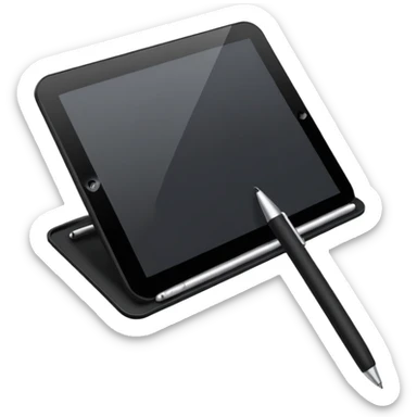 Pen tablet sticker