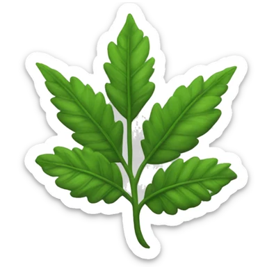 aesthetic leafs sticker